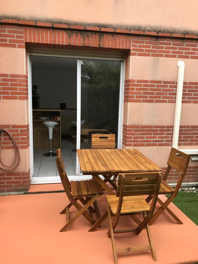 טולוז T2 Climatise Jardin & Court De Tennis/Piscine /Parking/Fibre מראה חיצוני תמונה
